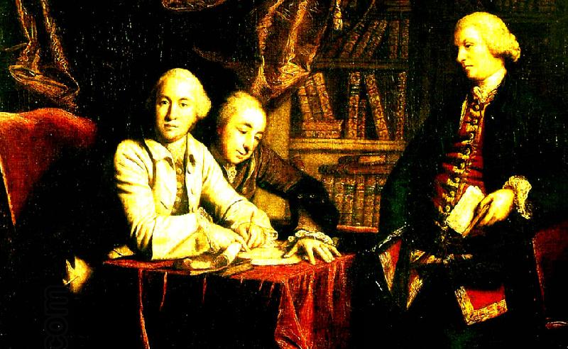 Sir Joshua Reynolds a, conversation China oil painting art